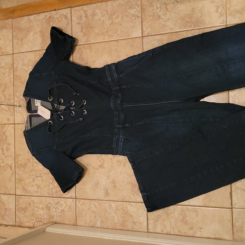 Denim jumpsuit